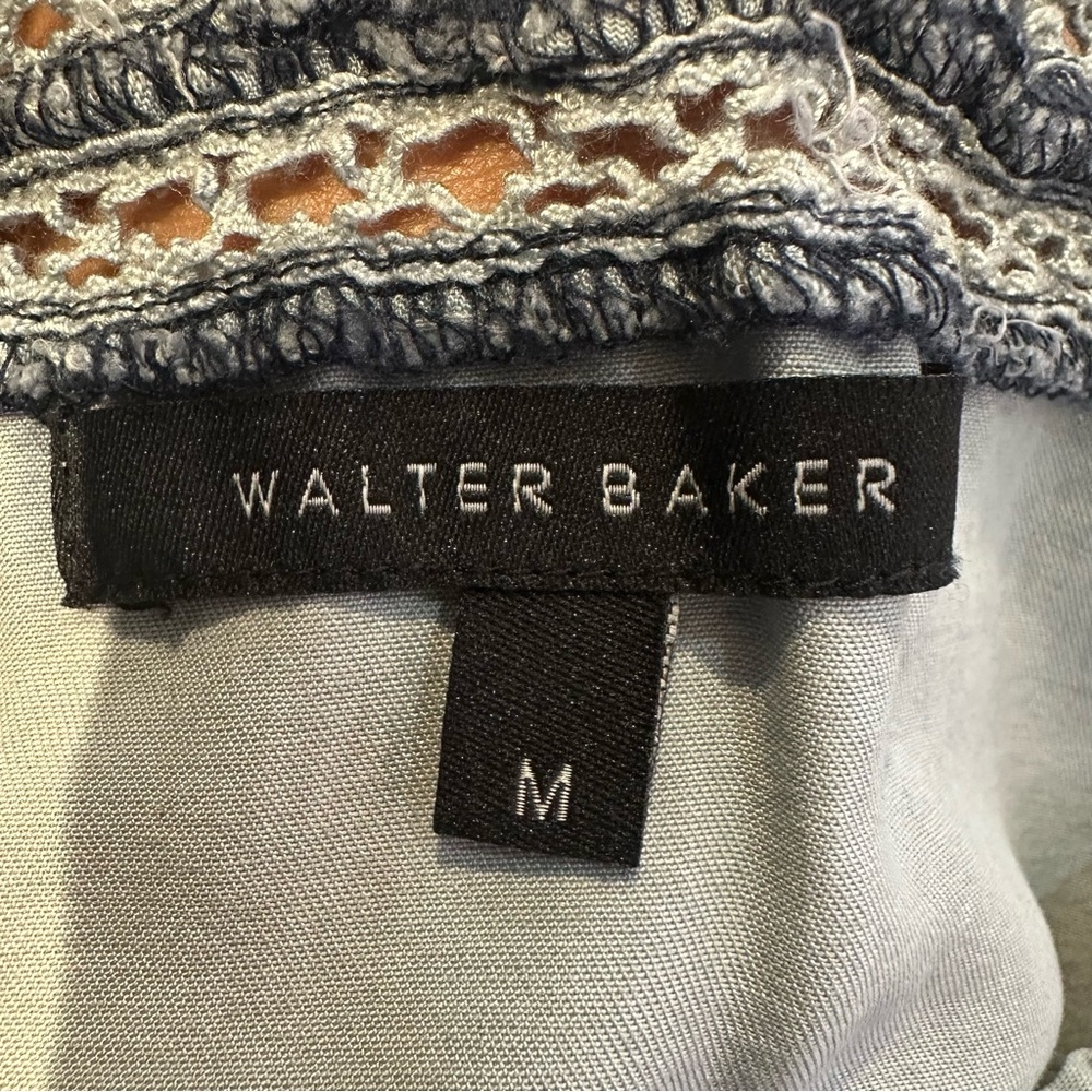 Walter Baker Sky Blue Off-Shoulder Blouse - Picture 8 of 9